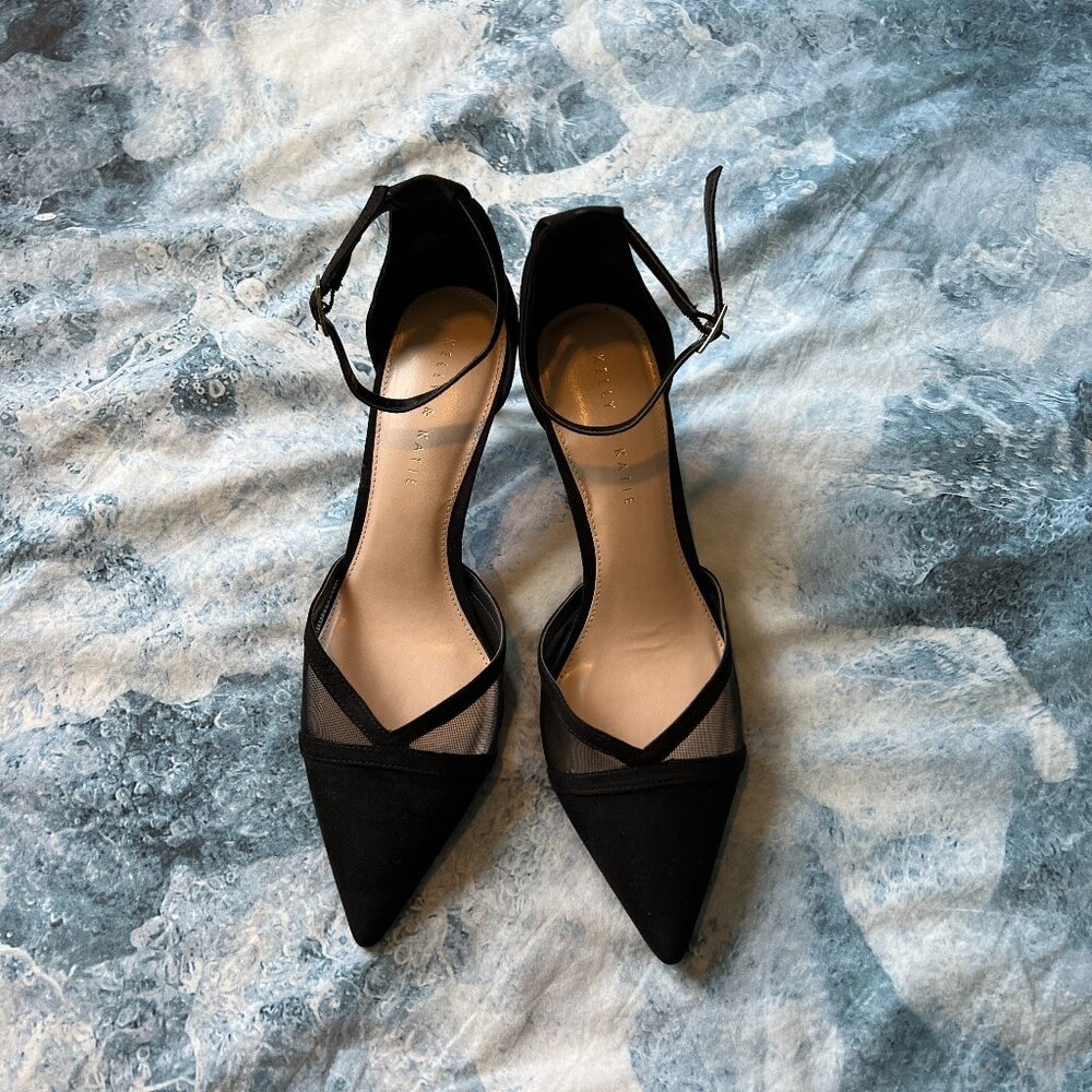 Women's Kelly & Katie Black , Heels Size 10